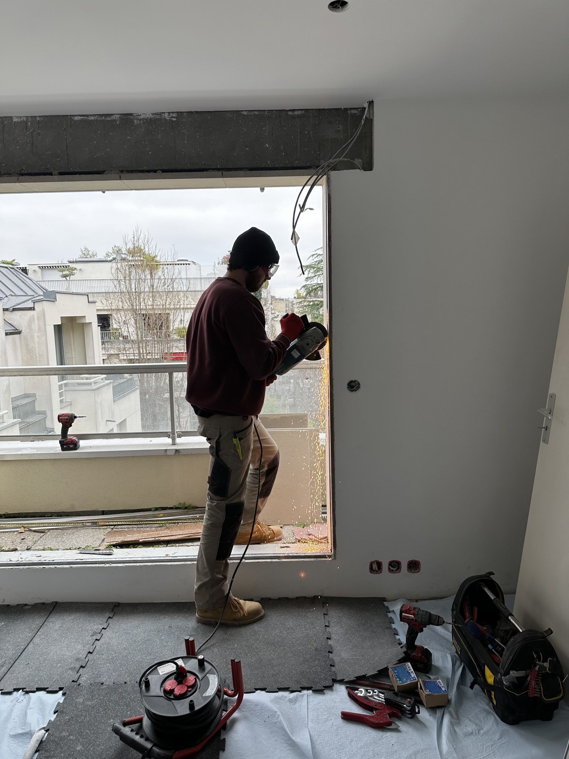 Pose fenêtre avec volet roulant Île-de-France